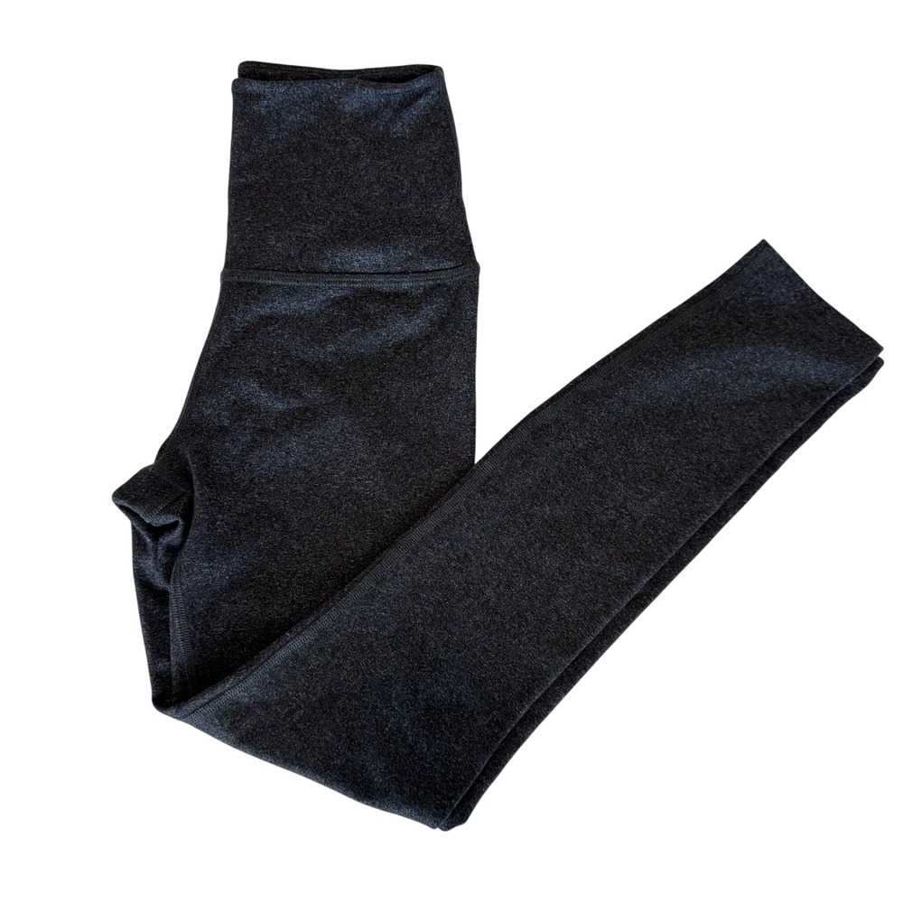 Beyond Yoga Womens High Waisted Space Dye Leggings‎ Charcoal Gray Athleisure